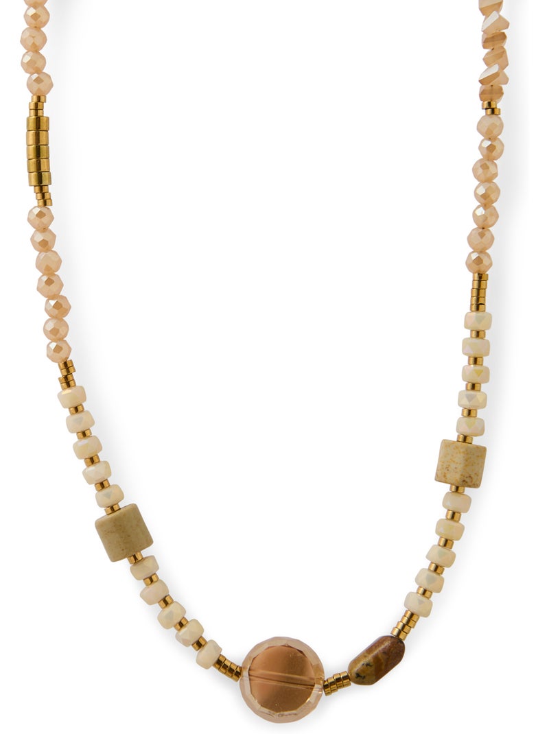Sautoir fantaisie - daxon Beige - Kiabi
