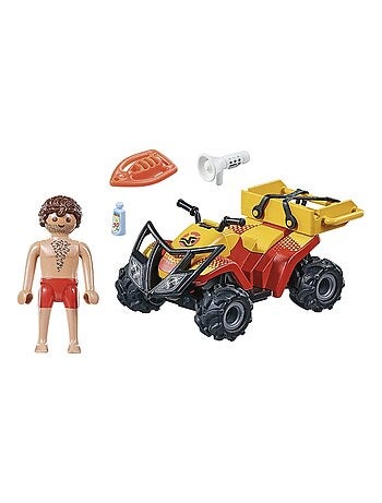Sauveteur en mer et quad