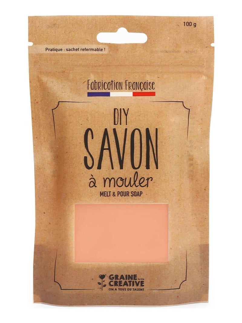 Savon à Mouler 100 g - Corail - Graine Créative Orange - Kiabi