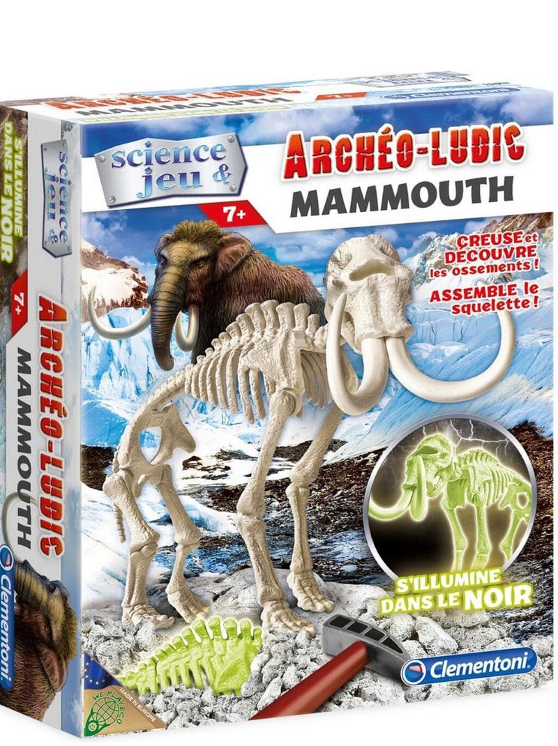 Science et jeu : Archéo-ludic : Mammouth phosphorescent N/A - Kiabi