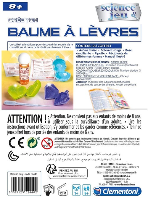 Science et jeu : Baumes à lèvres - Kiabi