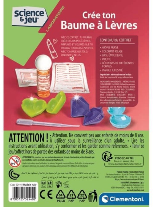Science et jeu : Baumes à lèvres - Kiabi