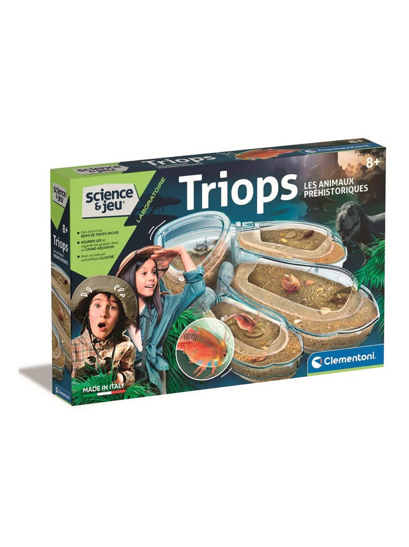 Science et jeu : Laboratoire : Triops, les animaux préhistoriques Multicolore - Kiabi