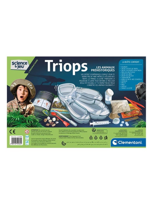 Science et jeu : Laboratoire : Triops, les animaux préhistoriques - Kiabi