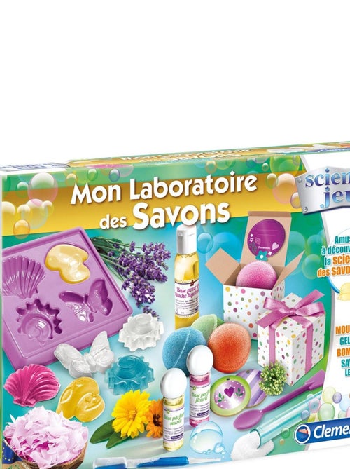 Science et jeu : Mon laboratoire des savons - Kiabi Science et jeu : Mon laboratoire des savons - Kiabi