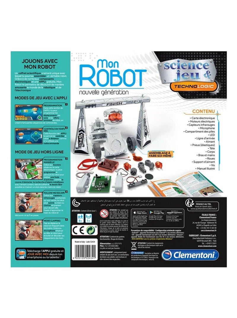 Science et Jeu : Mon Robot Nouvelle génération Multicolore - Kiabi