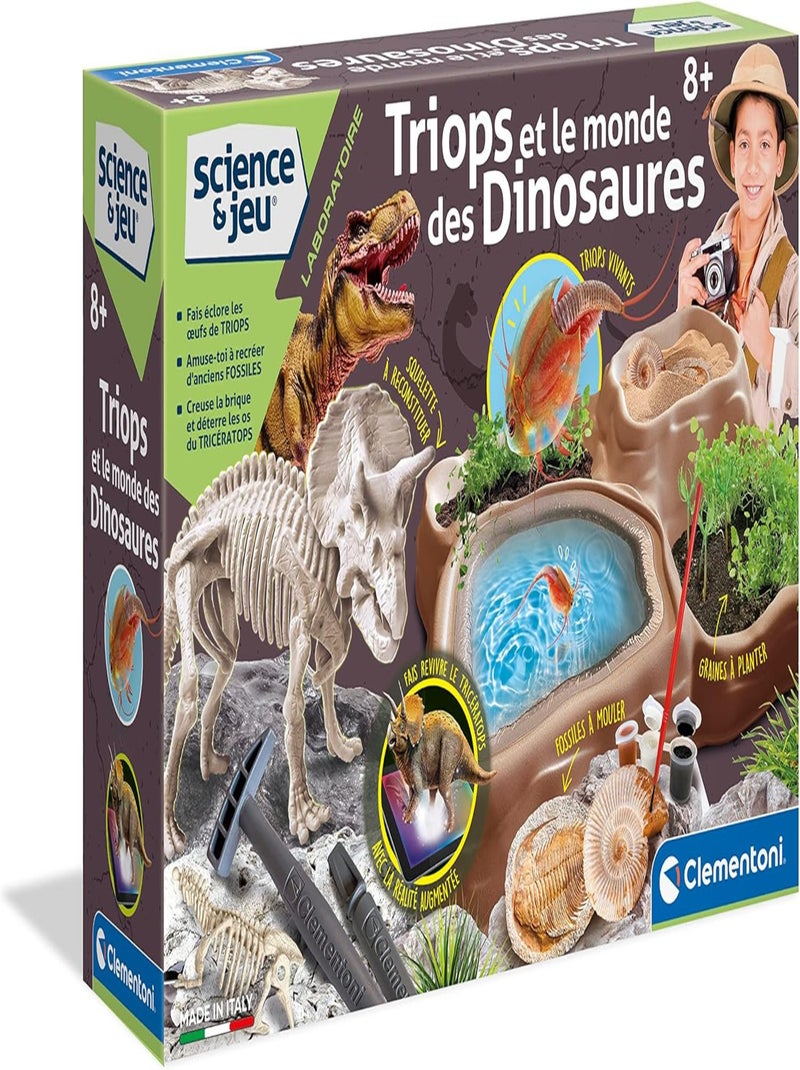 Science et jeu : Triops et le monde des dinosaures Multicolore - Kiabi