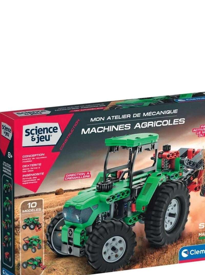 Science & Jeu : Mon atelier de mécanique : Machines agricoles N/A - Kiabi