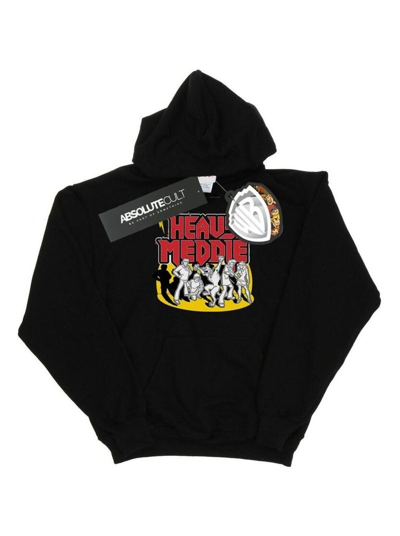 Scooby Doo - Sweat à capuche HEAVY MEDDLE Noir - Kiabi