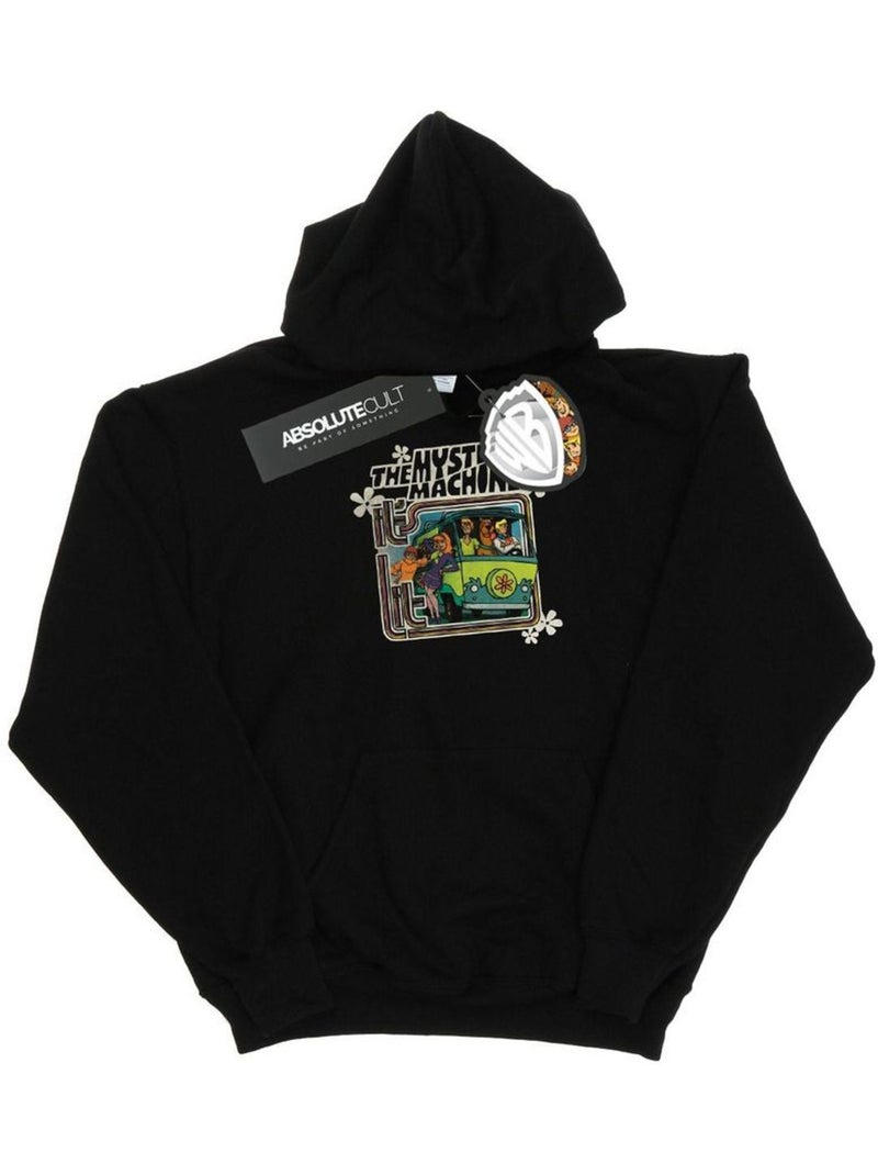Scooby-Doo - Sweat à capuche MYSTERY MACHINE Noir - Kiabi