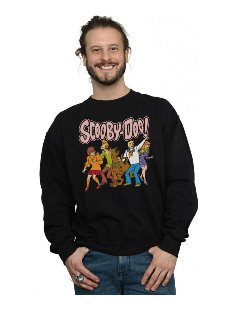 Scooby-Doo - Sweat motif/style groupe Noir - Kiabi