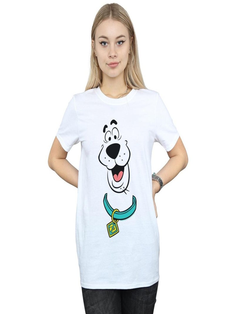 Scooby Doo - T-shirt BIG FACE Blanc - Kiabi