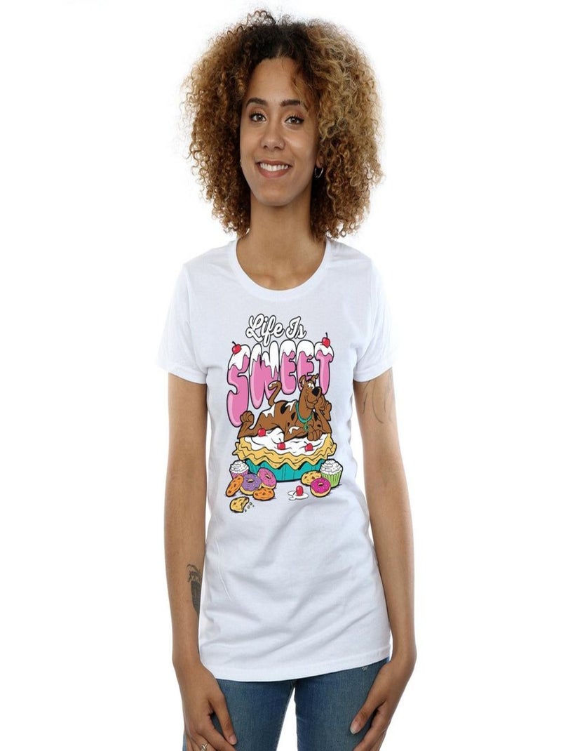 Scooby Doo - T-shirt Blanc - Kiabi