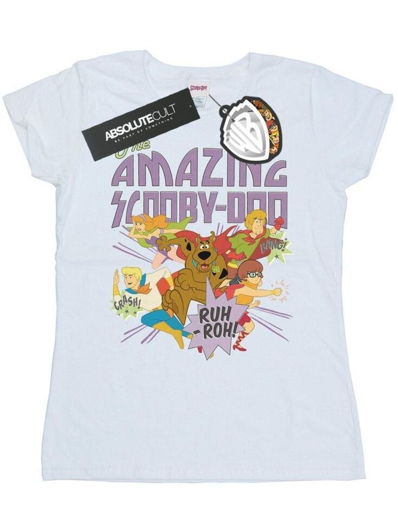 Scooby Doo - T-shirt Blanc - Kiabi