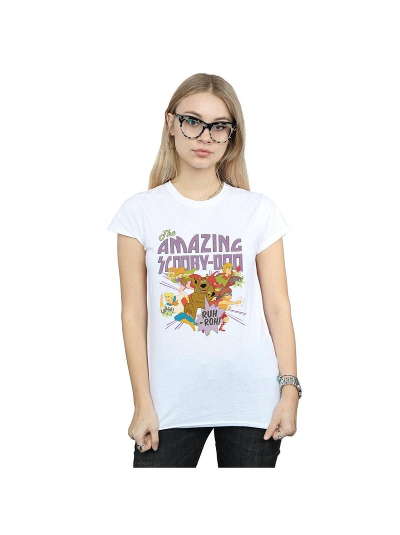 Scooby Doo - T-shirt Blanc - Kiabi