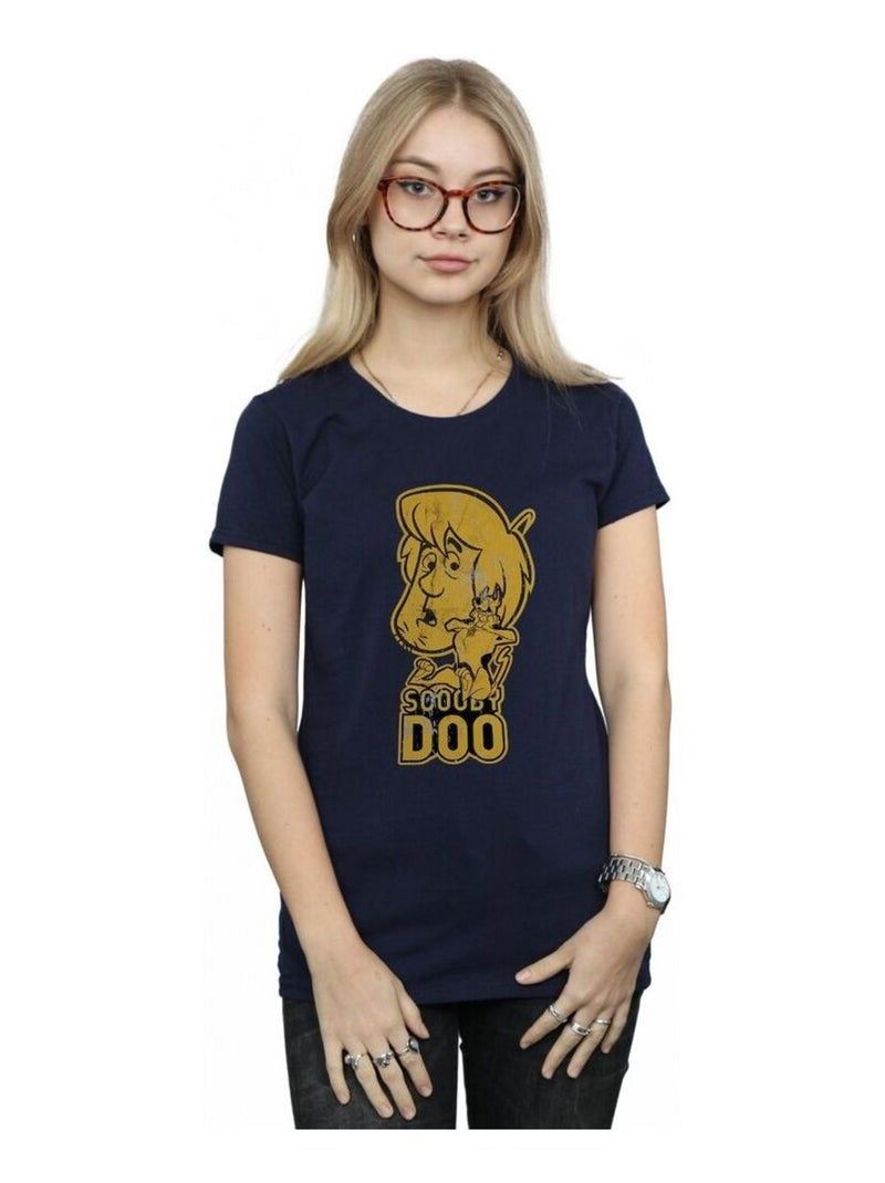 Scooby Doo - T-shirt Bleu marine - Kiabi