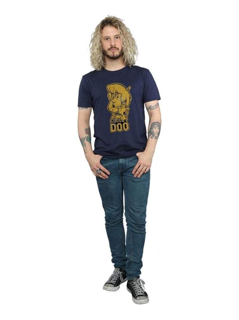 Scooby Doo - T-shirt Bleu marine - Kiabi