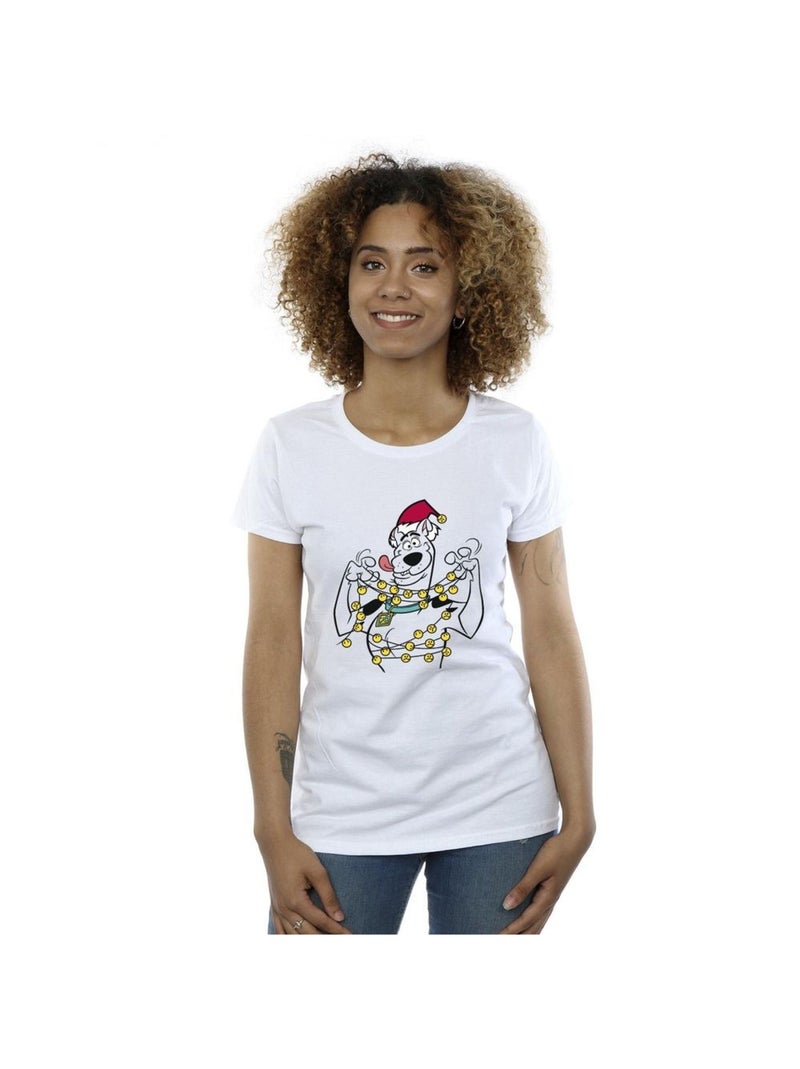 Scooby Doo - T-shirt CHRISTMAS BELLS Blanc - Kiabi