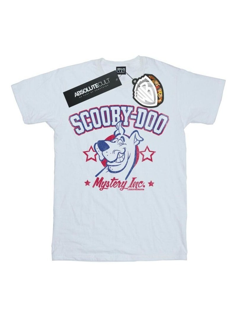 Scooby Doo - T-shirt COLLEGIATE Blanc - Kiabi