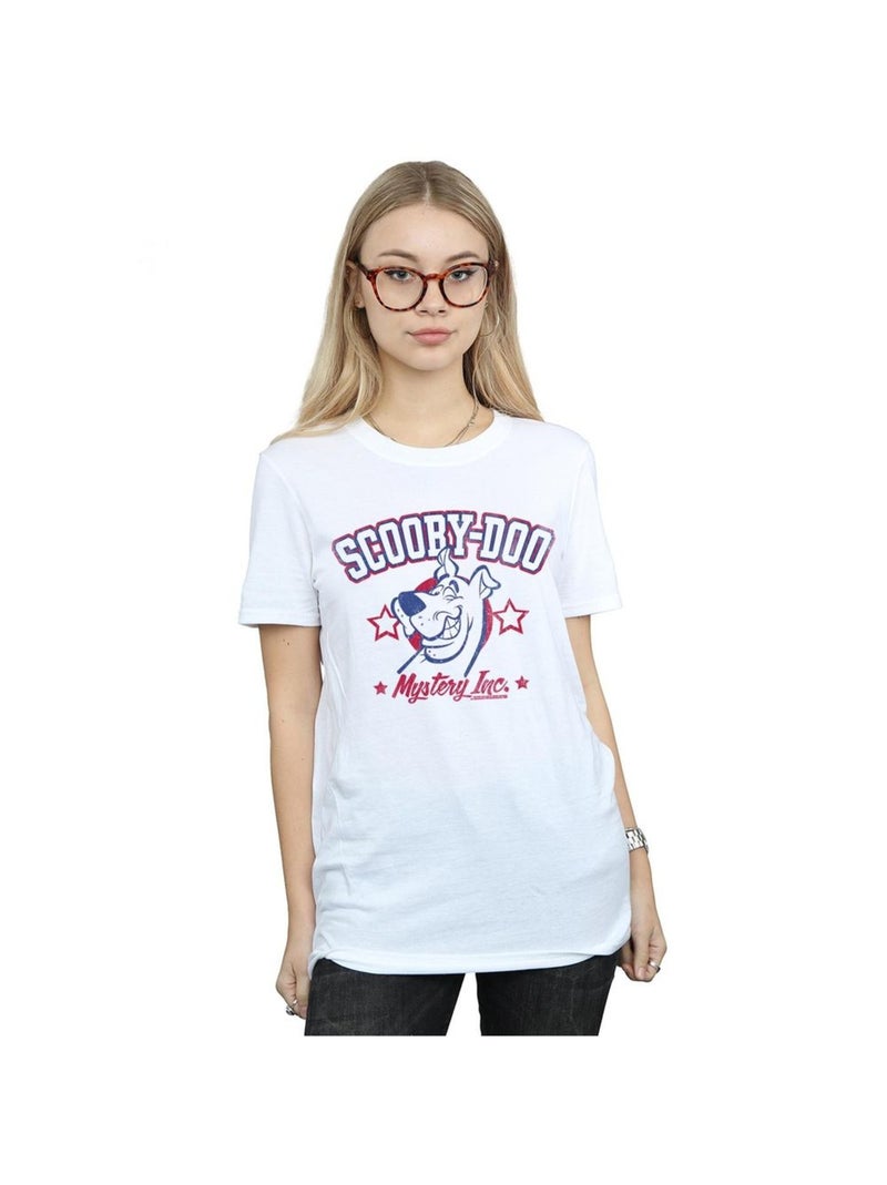 Scooby Doo - T-shirt COLLEGIATE Blanc - Kiabi