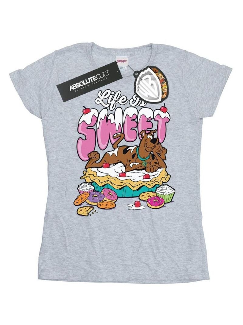 Scooby Doo - T-shirt Gris chiné - Kiabi