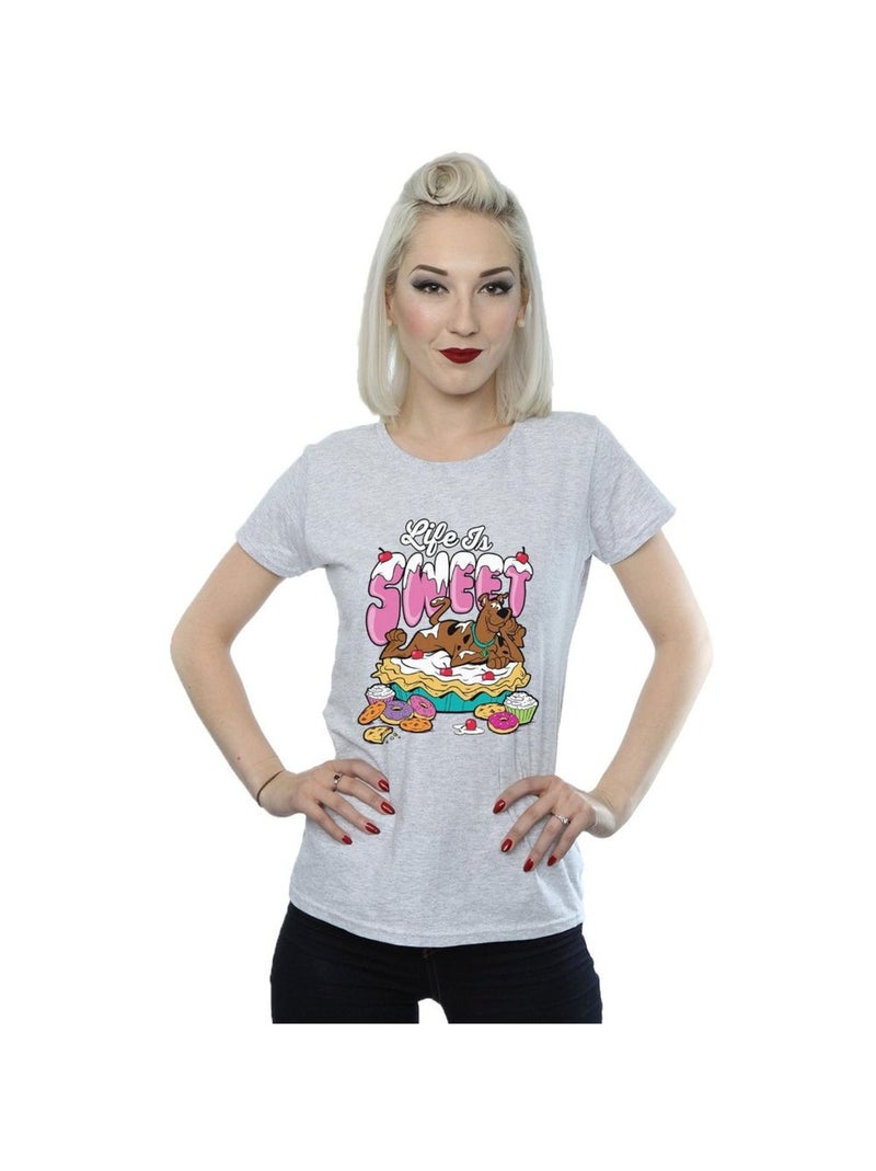 Scooby Doo - T-shirt Gris chiné - Kiabi