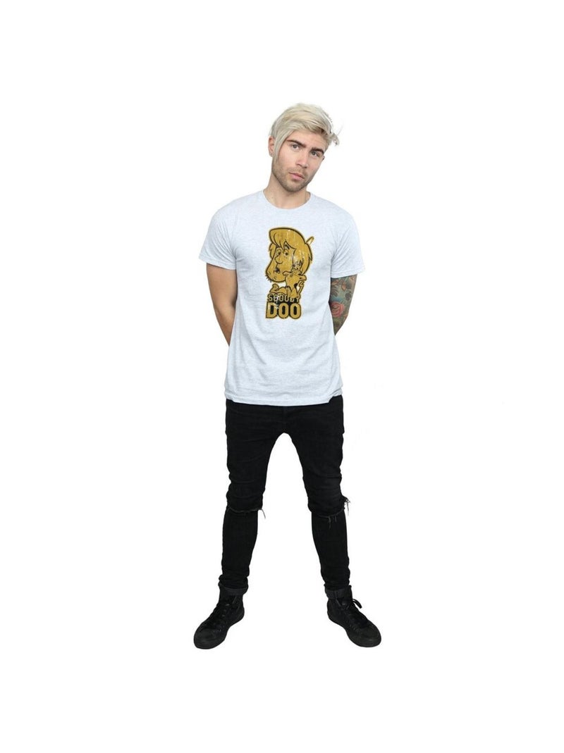 Scooby Doo - T-shirt Gris chiné - Kiabi