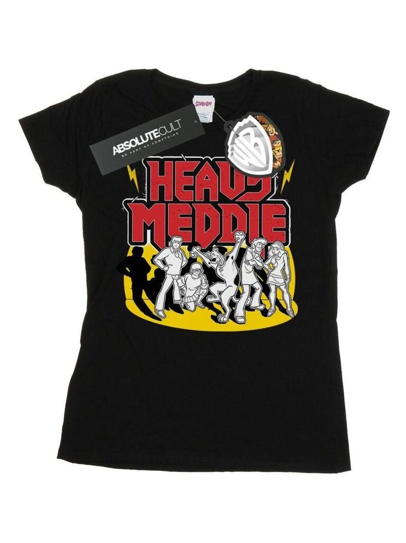 Scooby Doo - T-shirt HEAVY MEDDLE Noir - Kiabi