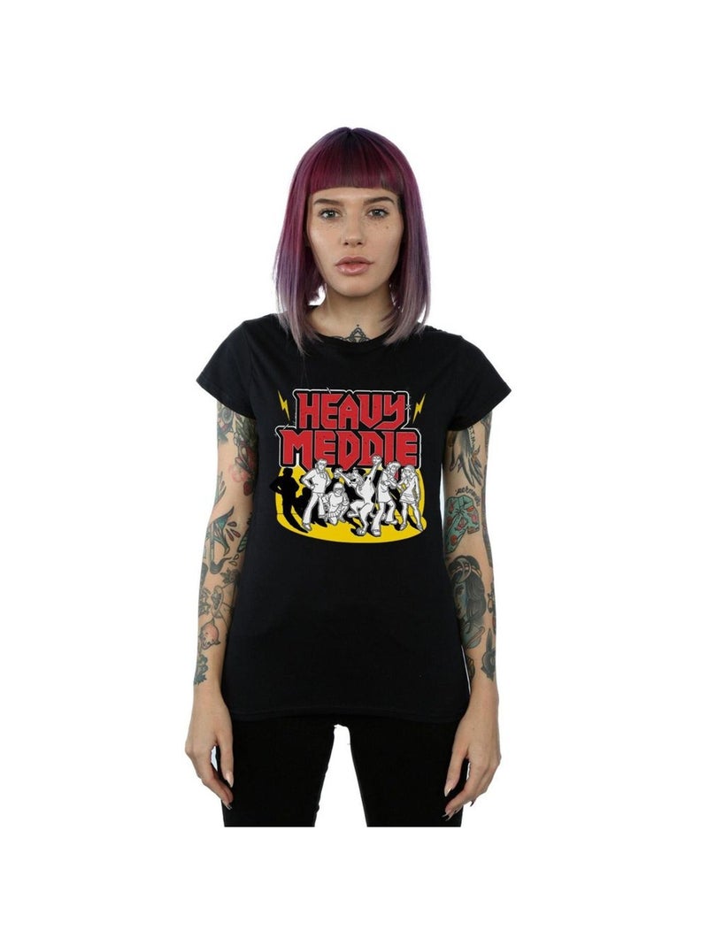 Scooby Doo - T-shirt HEAVY MEDDLE Noir - Kiabi