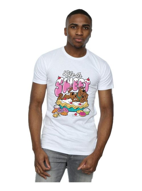 Scooby-Doo - T-shirt LIFE IS SWEET (Scooby-Doo) - Kiabi Scooby-Doo - T-shirt LIFE IS SWEET (Scooby-Doo) - Kiabi