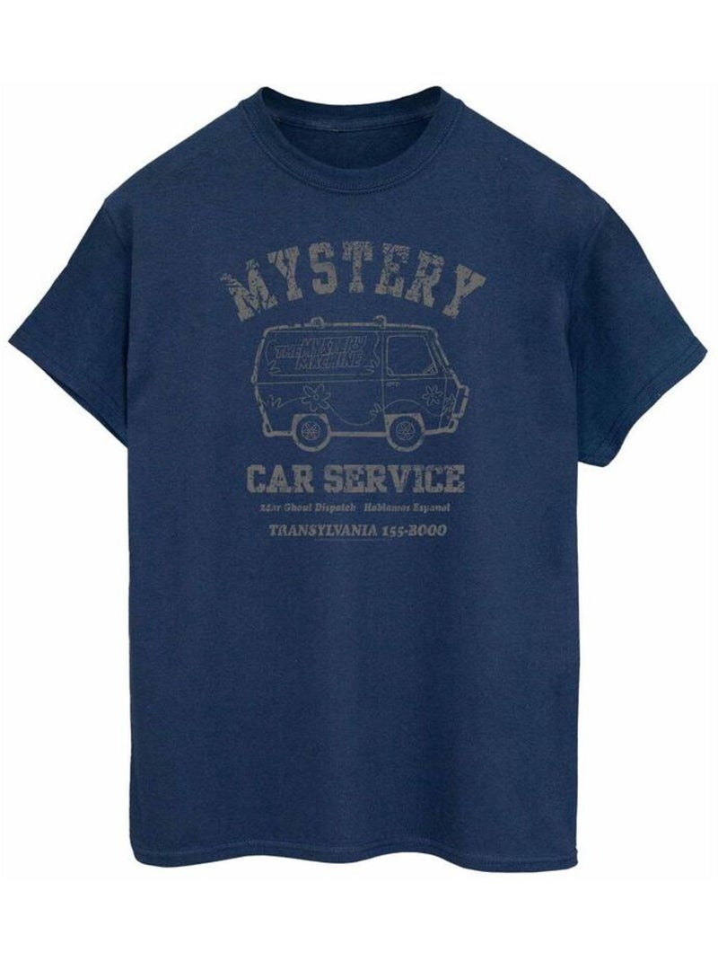 Scooby Doo - T-shirt MYSTERY CAR SERVICE Bleu marine - Kiabi