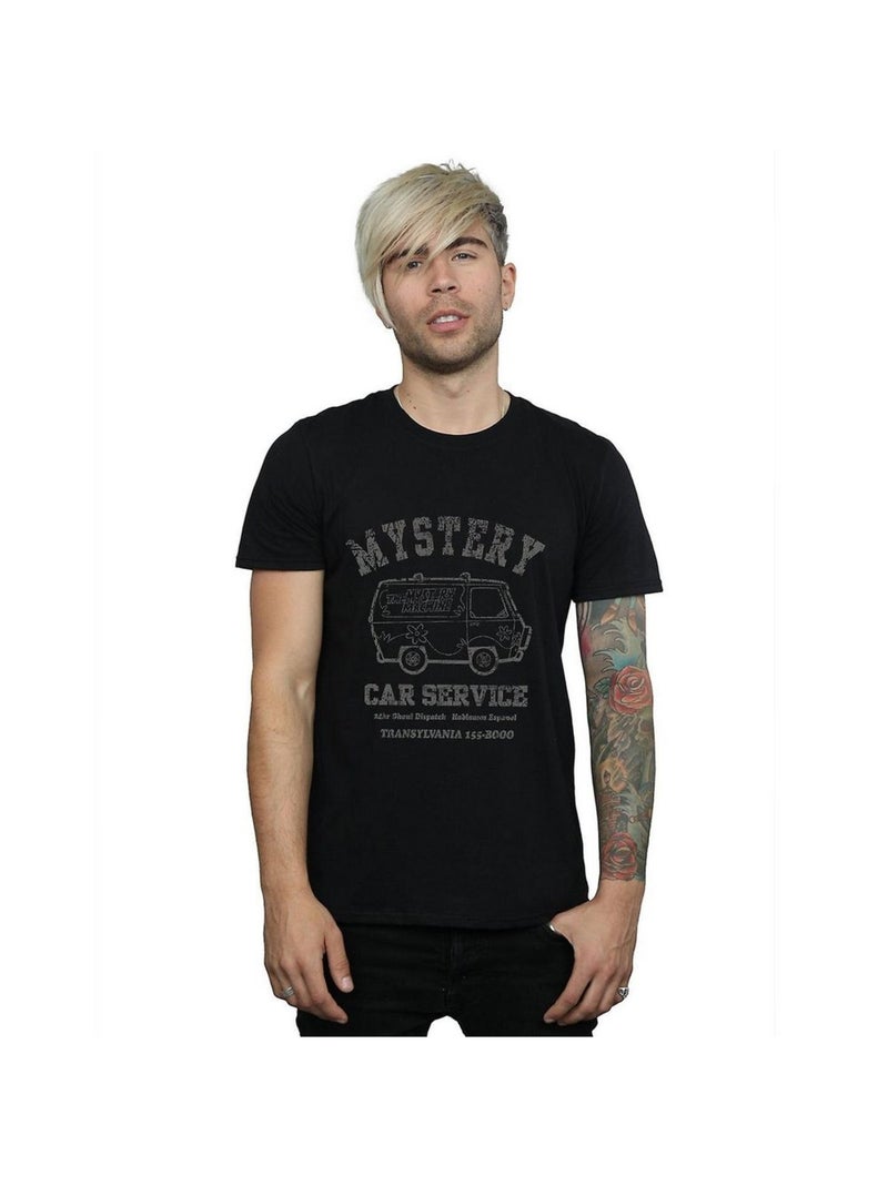 Scooby Doo - T-shirt MYSTERY CAR SERVICE Noir - Kiabi