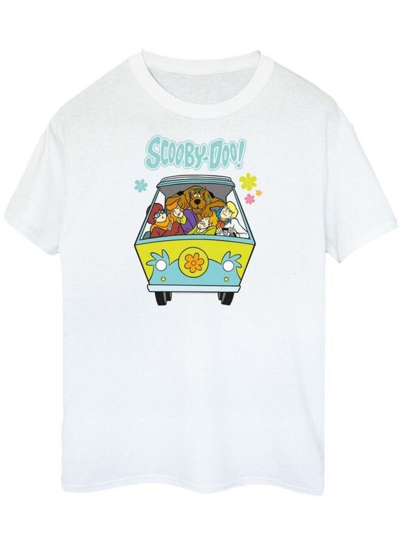 Scooby-Doo - T-shirt MYSTERY MACHINE Blanc - Kiabi