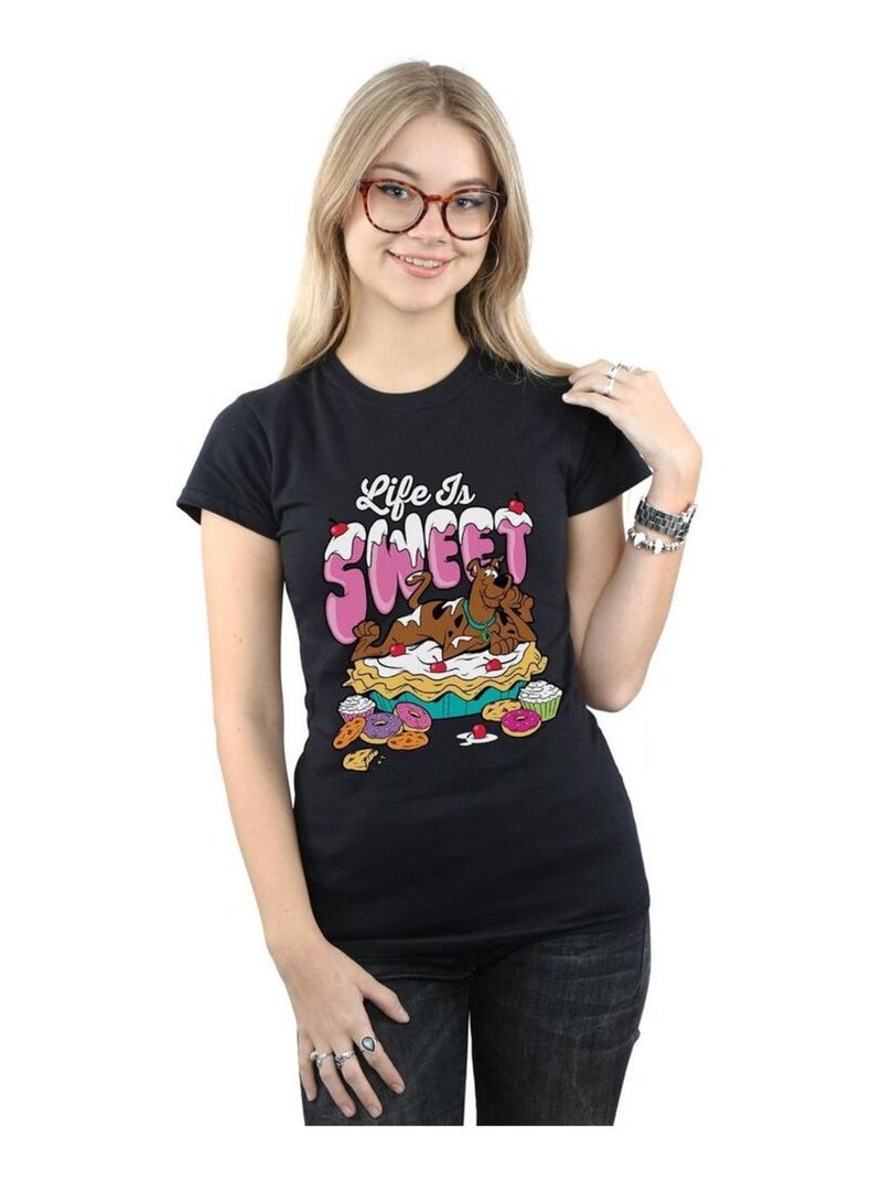 Scooby Doo - T-shirt Noir - Kiabi