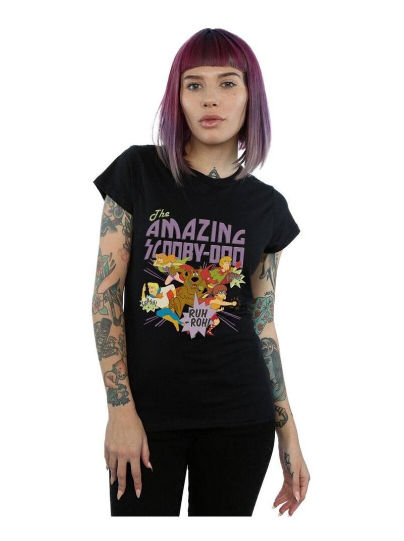 Scooby Doo - T-shirt Noir - Kiabi