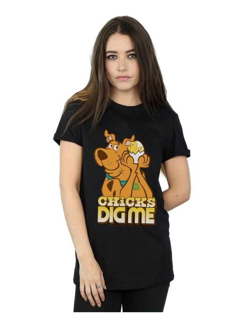 Scooby Doo - T-shirt Noir - Kiabi