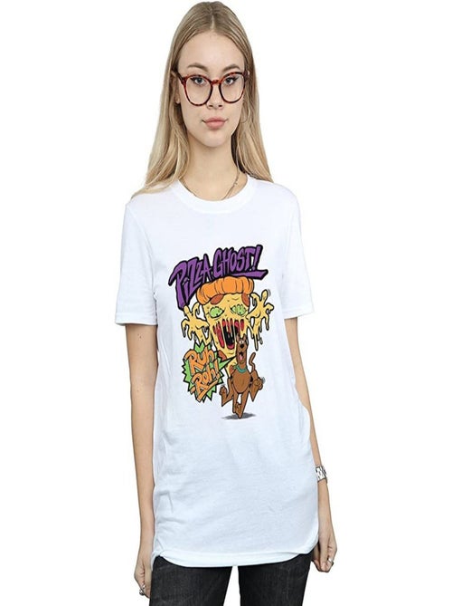 Scooby Doo - T-shirt PIZZA GHOST - Kiabi