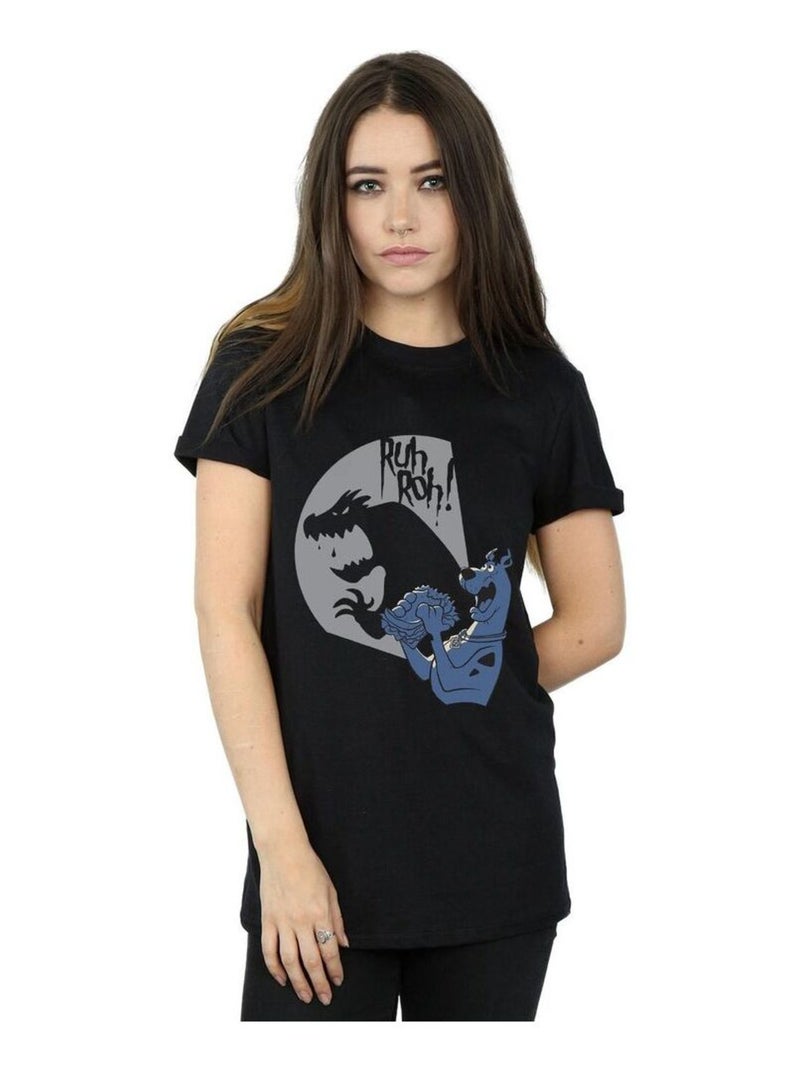 Scooby Doo - T-shirt RUH ROH Noir - Kiabi