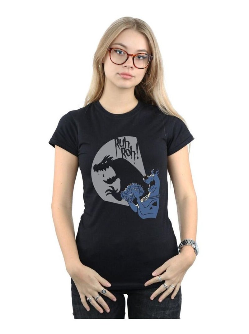 Scooby Doo - T-shirt RUH ROH Noir - Kiabi