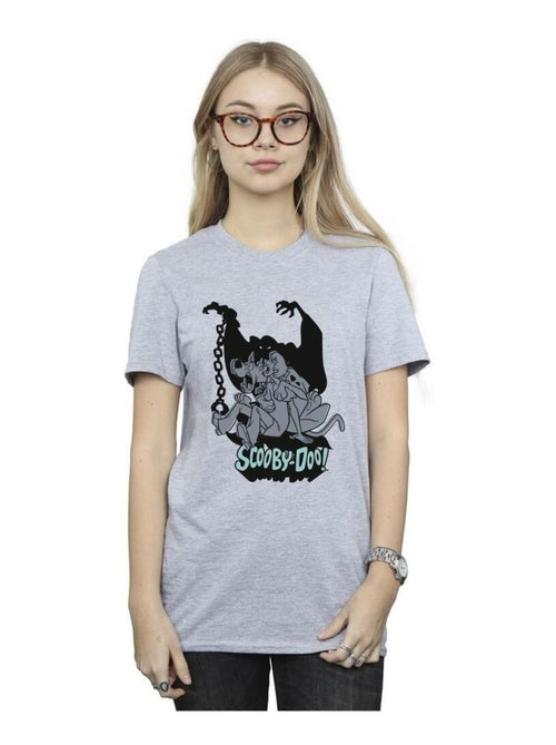 Scooby Doo - T-shirt SCARED JUMP - Kiabi