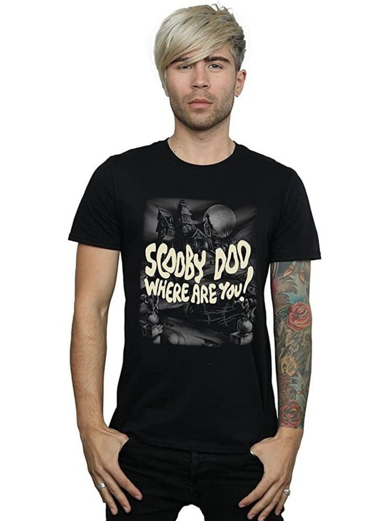Scooby-Doo - T-shirt SCARY Noir - Kiabi