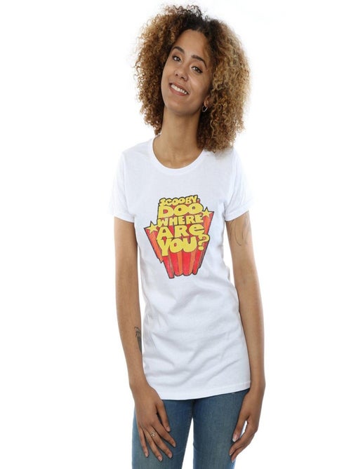 Scooby Doo - T-shirt WHERE ARE YOU? - Kiabi