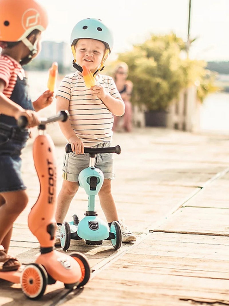 Scoot And Ride - Casque pour porteur évolutif Highwaykick Rose - Kiabi