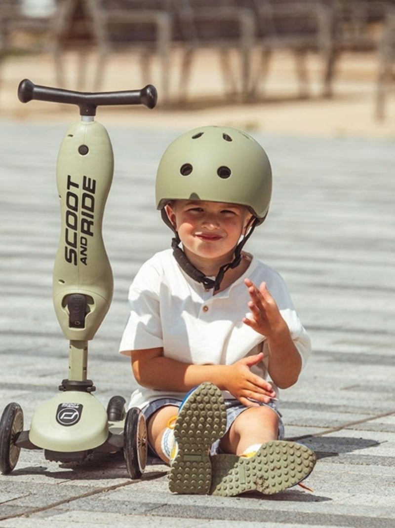 Scoot and ride - Casque Vert - Kiabi