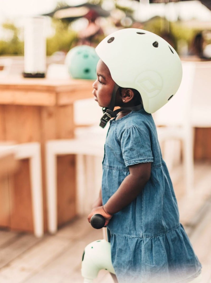 Scoot and ride - Casque Vert menthe - Kiabi