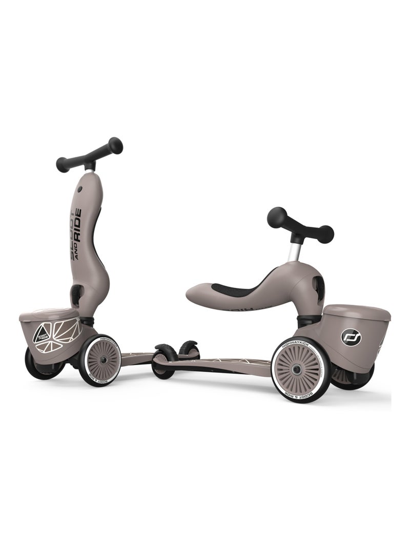 Scoot And Ride - Highwaykick 1 évolutive 2 en 1 Gris - Kiabi