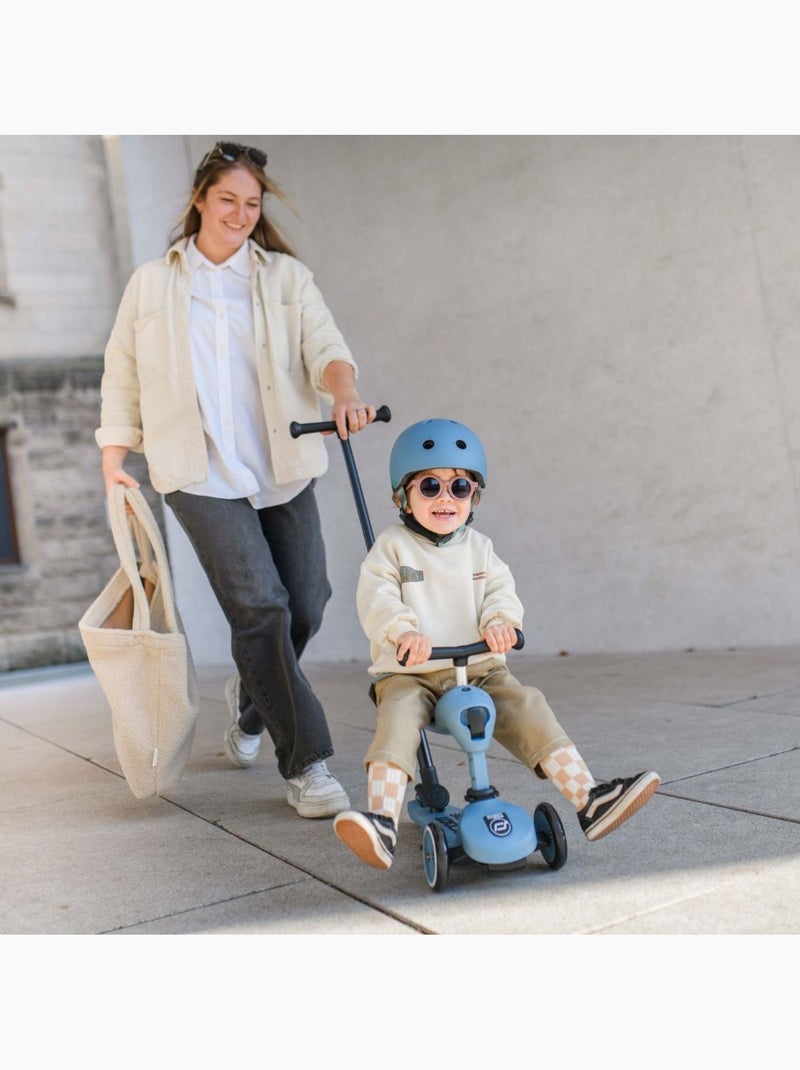 Scoot and ride - Porteur évolutif Highwaykick 1 Push and Go Bleu - Kiabi