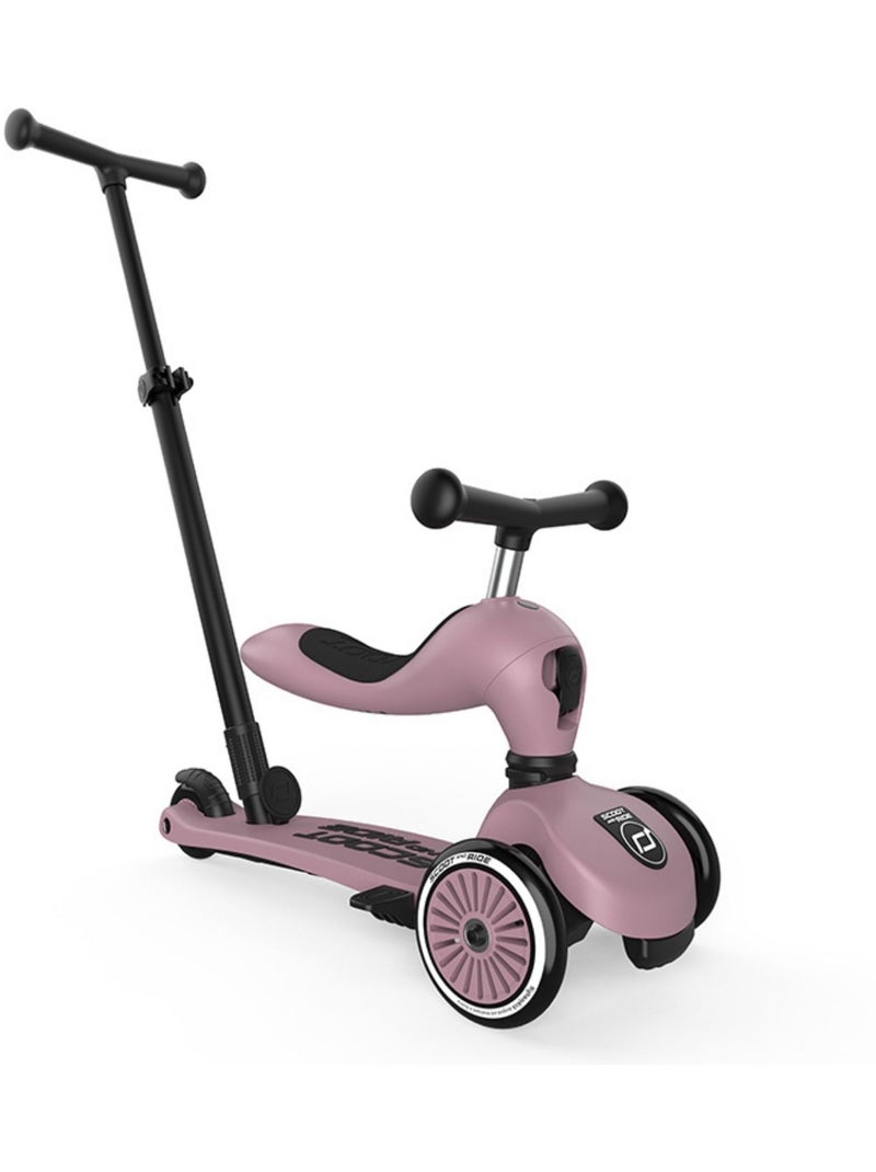 Scoot and ride - Porteur évolutif Highwaykick 1 Push and Go Rose - Kiabi