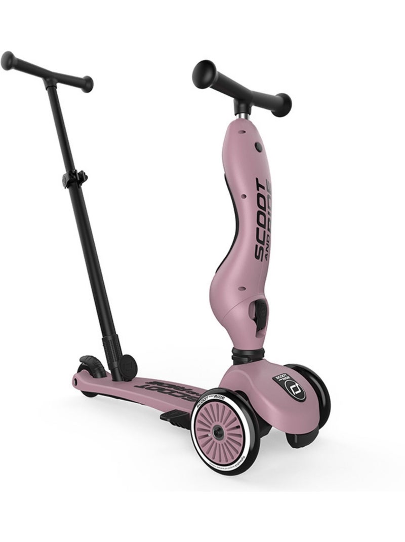 Scoot and ride - Porteur évolutif Highwaykick 1 Push and Go Rose - Kiabi
