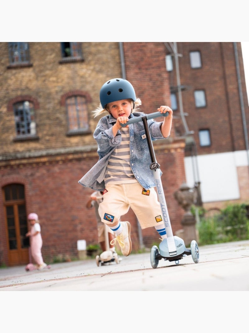 Scoot and ride - Trottinette Highwaykick 3 S LED Bleu - Kiabi